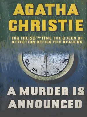 cover image of A Murder is Announced
